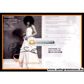 Autogramm Fechten | Monika SOZANSKA | 2006 (Portrait SW)