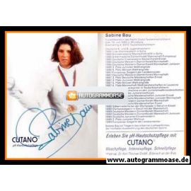 Autogramm Fechten | Sabine BAU | 1989 (Cutano)