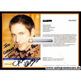 Autogramm TV | ARD | Alexander MAZZA | 2004 "Brisant" (Portrait Color Jehnichen)