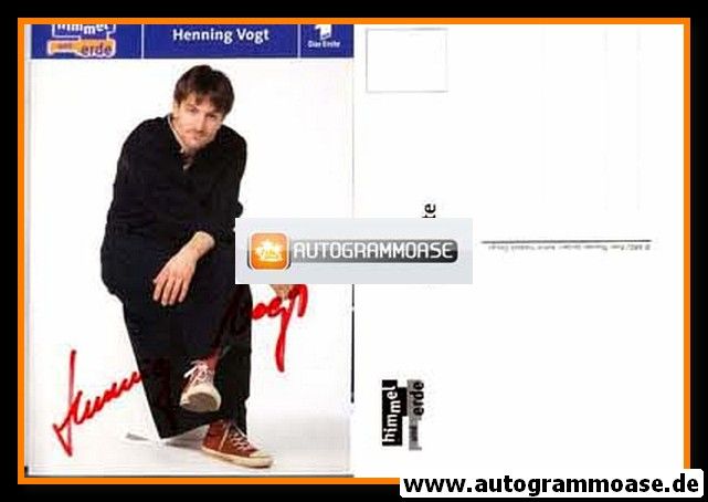 Autogramm TV | ARD | Henning VOGT | 1999 "Himmel Und Erde"