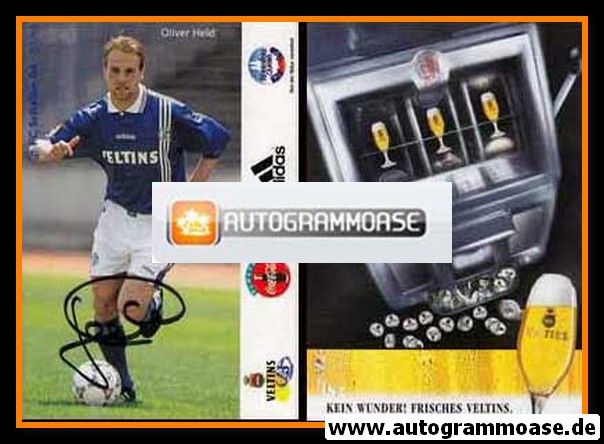 Autogramm Fussball | FC Schalke 04 | 1997 | Oliver HELD