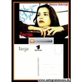 Autogramm TV | ARD | Katharina WACKERNAGEL | 1990er "Tanja" (Portrait Color) Brackmann
