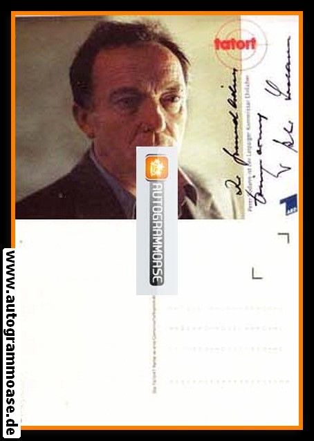 Autogramm TV | ARD | Peter SODANN | 1990er "Tatort"