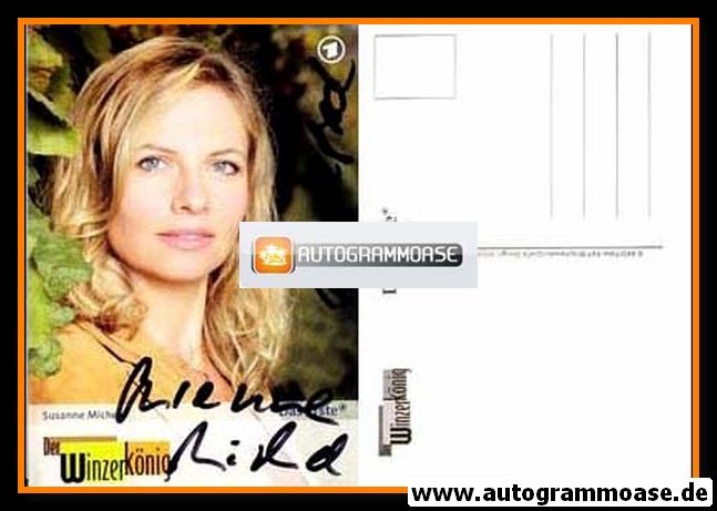 Autogramm TV | ARD | Susanne MICHEL | 2006 "Winzerkönig" (Portrait Color) Wilschewski