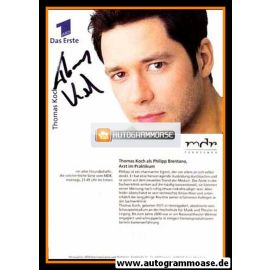 Autogramm TV | ARD | Thomas KOCH | 2002 "In Aller Freundschaft" (Jehnichen)