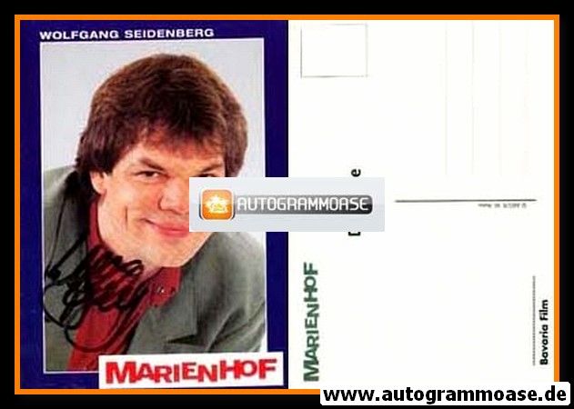 Autogramm TV | ARD | Wolfgang SEIDENBERG | 1990er "Marienhof" (Portrait Color Reiter) 1
