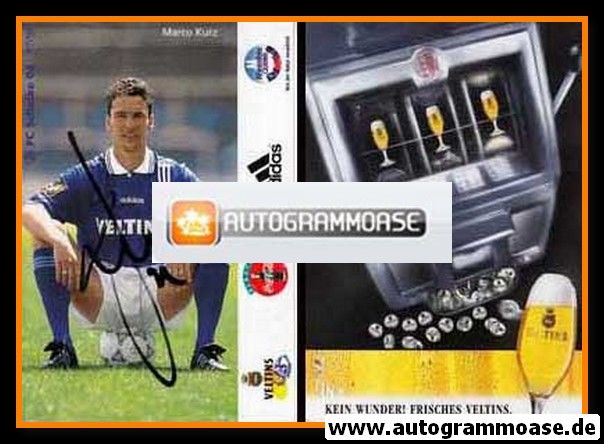 Autogramm Fussball | FC Schalke 04 | 1997 | Marco KURZ