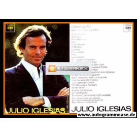 Autogramm Musik (Spanien) | Julio IGLESIAS | 1970er (Diskografie CBS)