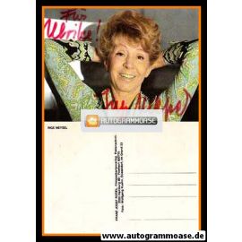 Autogramm Schauspieler | Inge MEYSEL | 1970er (Portrait Color Rüdel)