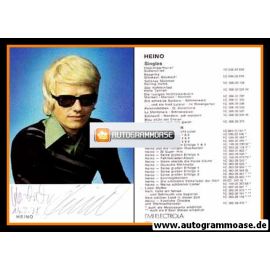 Autogramm Schlager | HEINO | 1978 "Hipp Hipp Hurra" (Portrait Color EMI)