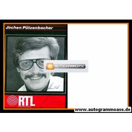 Autogramm Radio | RTL Luxemburg | Jochen PÜTZENBACHER | 1980er (Portrait SW)