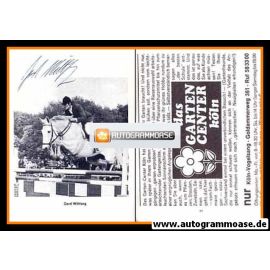 Autogramm Reiten | Gerd WILTFANG | 1970er (Sprungszene SW) OS-Gold