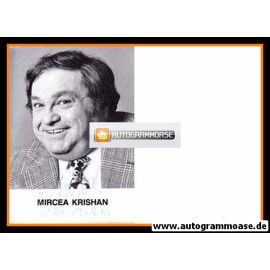 Autogramm Schauspieler | Mircea KRISHAN | 1970er (Portrait SW)