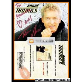 Autogramm Schlager | Thomas ANDRE | 2011 "Alles Zu Ende" (Portrait Color)