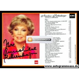 Autogramm Klassik | Anneliese ROTHENBERGER | 1997 "Berg Lulu" (Portrait Color EMI)