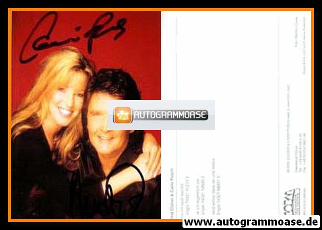 Autogramme Schlager | Bernd CLÜVER + Carin POSCH | 1999 "Niemand Weiss" (BMG)
