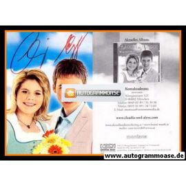 Autogramme Volksmusik | CLAUDIA & ALEXX | 2007 "Was Dein Herz Sagt" (Koch)
