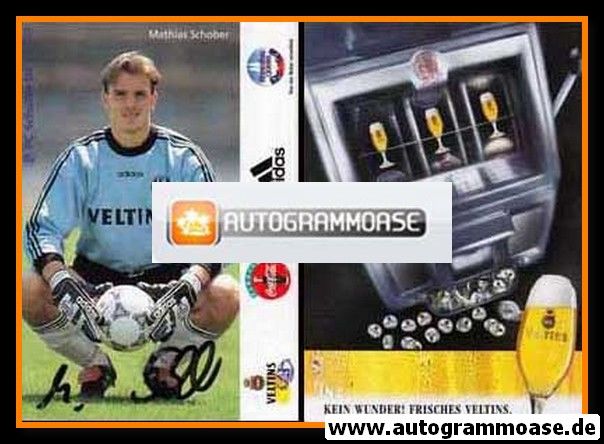 Autogramm Fussball | FC Schalke 04 | 1997 | Mathias SCHOBER