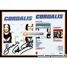 Autogramme Schlager | CORDALIS | 2001 "Everybody Now" (EMI)