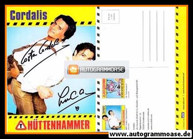 Autogramme Schlager | CORDALIS | 1999 "Hüttenhammer" (Edel)