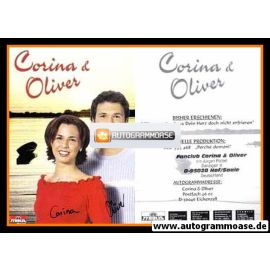 Autogramme Schlager | CORINA & OLIVER | 2003 "Lass Dein Herz" (Tyrolis)