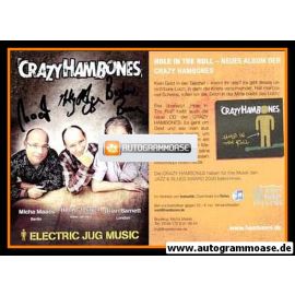 Autogramme Blues | CRAZY HAMBONES | 2010 "Hole In The Roll"