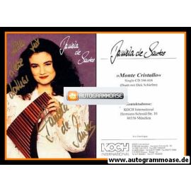 Autogramm Instrumental (Pan-Flöte) | Daniela DE SANTOS | 1996 "Monte Cristallo" (Koch)