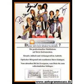 Autogramme Volksmusik | DIE BAYRISCHE 7 | 2000er (Portrait Color)