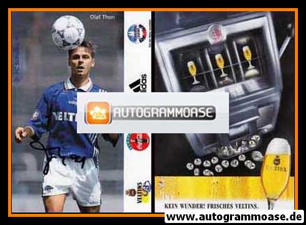 Autogramm Fussball | FC Schalke 04 | 1997 | Olaf THON