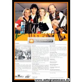 Autogramme Volksmusik | DIE SCHÄFER | 2001 "Voll Im Leben" (BMG Ariola)
