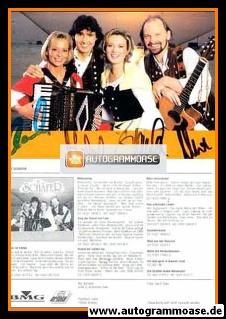 Autogramme Volksmusik | DIE SCHÄFER | 2001 "Voll Im Leben" (BMG Ariola)