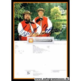 Autogramme Volksmusik | DIE WILDECKER HERZBUBEN | 1990 "Herzilein" (BMG Hansa)
