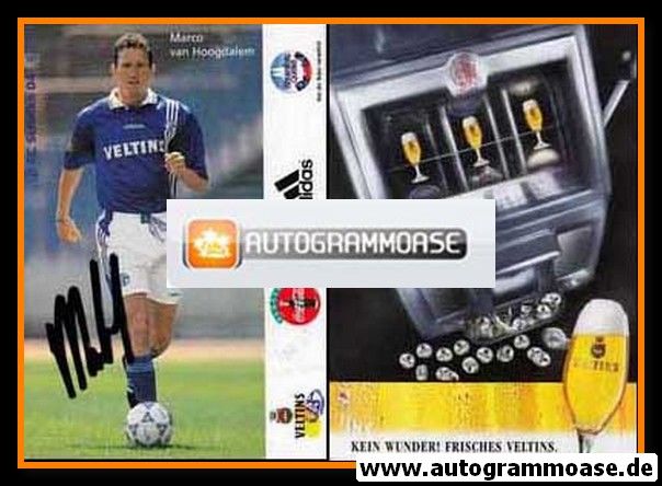 Autogramm Fussball | FC Schalke 04 | 1997 | Marco VAN HOOGDALEM
