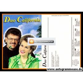 Autogramme Schlager | DUO CALIFORNIA | 1999 "Wer Wirklich Liebt" (Rubin)