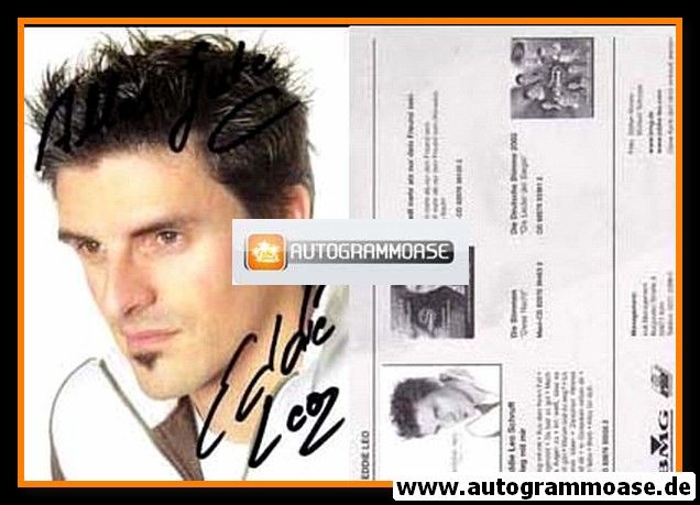 Autogramm Schlager | Eddie LEO | 2004 "Flieg Mit Mir" (BMG Ariola)