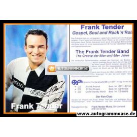 Autogramm Rock | Frank TENDER | 1990er (Portrait Color)