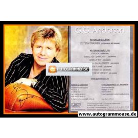 Autogramm Schlager | G. G. ANDERSON | 2006 "Zeit Zum Träumen" (Portrait Color Koch)