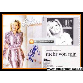 Autogramm Schlager | Gaby BAGINSKY | 1999 "Mehr Von Mir" (Portrait Color DA)