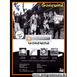 Autogramme Volksmusik | GODEWIND | 2000 "Traumzeit" (Gruppenbild SW Moin)