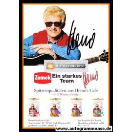 Autogramm Schlager | HEINO | 2000er (Portrait Color) Zamek