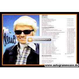 Autogramm Schlager | HEINO | 1981 "Hast Du Money" (Portrait Color EMI)