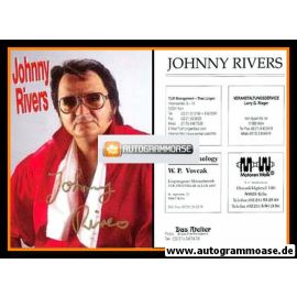 Autogramm Rock | Johnny RIVERS | 2000er (Portrait Color Elvis)