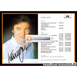 Autogramm Schlager | Karel GOTT | 1979 "Meine Lieder" (Portrait Color Polydor)