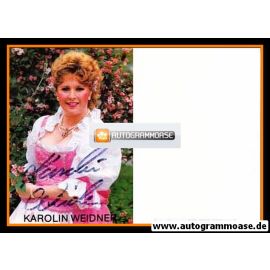 Autogramm Volksmusik | Karolin WEIDNER | 1980er (Portrait Color) Simon