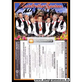 Autogramme Volksmusik | KASTELRUTHER SPATZEN | 2009 (Portrait Color) Koch