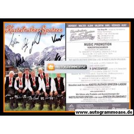 Autogramme Volksmusik | KASTELRUTHER SPATZEN | 2015 (Portrait Color) Koch