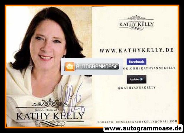 Autogramm Musik | Kathy KELLY | 2010er (Portrait Color)