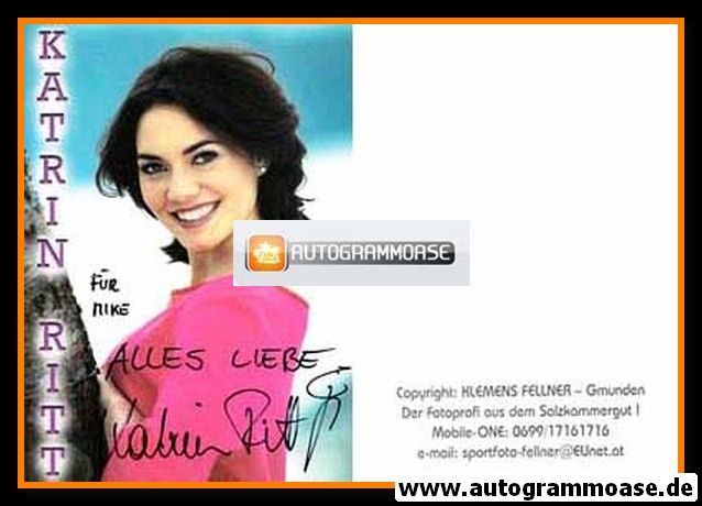 Autogramm Volksmusik | Katja RITT | 2000er (Portrait Color)