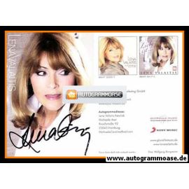 Autogramm Schlager | Lena VALAITIS | 2010 "Liebe Ist" (Sony)
