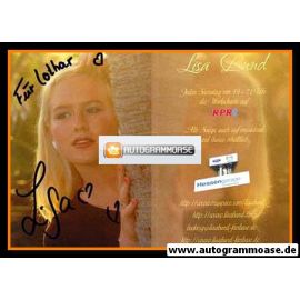 Autogramm Pop | Lisa BUND | 2010er (Portrait Color) RPR1